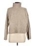 H&M Metallic Tan Turtleneck Sweater Size M - photo 1
