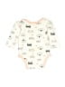 Rene Rofe Print Ivory Long Sleeve Onesie Size S (estimated, baby) - photo 2