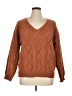 Unbranded 100% Polyester Brown Pullover Sweater Size 1X - photo 1