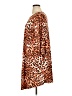 emerald Animal Print Brown Casual Dress Size 1X - photo 5
