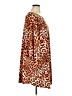 emerald Animal Print Brown Casual Dress Size 1X - photo 4