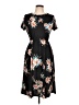 Unbranded Floral Black Casual Dress Size L - photo 1
