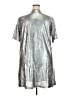 Shein Metallic Silver Cocktail Dress Size 2X - photo 2