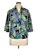 212 Collection Paisley Blue Blazer Size XL - photo 1