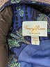 Tracy Reese Paisley Blue Cocktail Dress Size 0 - photo 6