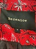 Berenice 100% Viscose Paisley Red Blazer Size S - photo 6