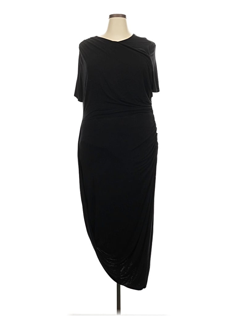 Pre-owned Worthington Casual Dress In Black