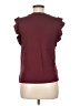 MICHAEL Michael Kors Burgundy Short Sleeve Top Size M - photo 2
