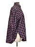 Zara Plaid Purple Long Sleeve Button-Down Shirt Size XS - photo 4