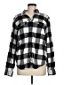 George Checkered-gingham Black Long Sleeve Button-Down Shirt Size M - photo 1