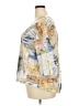 Cubism Graphic Ivory 3/4 Sleeve Blouse Size XXL - photo 5