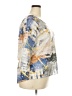 Cubism Graphic Ivory 3/4 Sleeve Blouse Size XXL - photo 4
