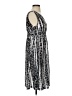 Jane Ashley 100% Polyester Animal Print Silver Casual Dress Size S - photo 4