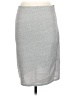 Leith Solid Gray Casual Skirt Size L - photo 2