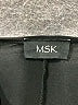 MSK Solid Black Cocktail Dress Size M (estimated) - photo 7