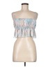 Skylar + Madison 100% Polyester Blue Sleeveless Blouse Size M - photo 1