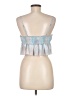 Skylar + Madison 100% Polyester Blue Sleeveless Blouse Size M - photo 2