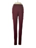 Assorted Brands Solid Burgundy Active Pants Size S - photo 1
