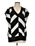 RD Style Chevron-herringbone Black Sweater Vest Size S - photo 1