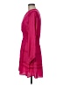 Boston Proper 100% Polyester Pink Casual Dress Size M - photo 5