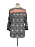 Roz & Ali Black 3/4 Sleeve Blouse Size 1X - photo 2