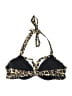 Unbranded Animal Print Gold Swimsuit Top Size XL - photo 2