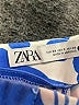 Zara Print Blue Casual Pants Size 2 - photo 7