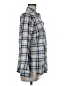 Blue Mountain 100% Cotton Plaid Blue Long Sleeve Button-Down Shirt Size M - photo 4