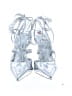 Schutz Metallic Silver Heels Size 9 - photo 2