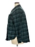 dip 100% Cotton Plaid Teal Long Sleeve Button-Down Shirt Size 2X - photo 5