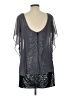 Assorted Brands 100% Polyester Silver Gray Cocktail Dress Size 10 - photo 2