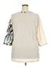 Lane Bryant 100% Polyester Ivory 3/4 Sleeve Blouse Size 18 - 20 Plus - photo 2