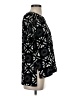 Madewell 100% Polyester Black Short Sleeve Blouse Size XS - photo 4