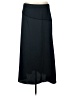 Charlie 100% Polyester Solid Black Blue Formal Skirt Size 10 - photo 1
