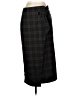 Vince Camuto Plaid Black Formal Skirt Size 2 - photo 1