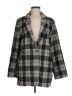 Fornia Plaid Gray Coat Size M - photo 1