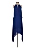 BCBGMAXAZRIA 100% Polyester Solid Blue Casual Dress Size S - photo 1