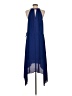 BCBGMAXAZRIA 100% Polyester Solid Blue Casual Dress Size S - photo 2