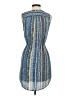 Skies Are Blue 100% Polyester Tweed Blue Cocktail Dress Size XS - photo 2
