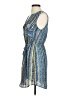 Skies Are Blue 100% Polyester Tweed Blue Cocktail Dress Size XS - photo 5