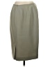 Larry Levine 100% Polyester Solid Gray Formal Skirt Size 8 - photo 2