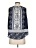 Aqua 100% Polyester Blue Sleeveless Blouse Size S - photo 2