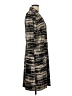 Max Studio 100% Polyester Graphic Black Casual Dress Size L - photo 4