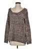 Millau 100% Acrylic Tweed Brown Pullover Sweater Size S - photo 1