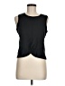Marika Black Sleeveless T-Shirt Size M - photo 1