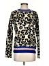 Alceè Animal Print Blue Pullover Sweater Size XS - photo 1