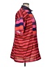 Unbranded 100% Polyester Color Block Red Short Sleeve Blouse Size XL - photo 4