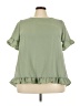 Emery Rose 100% Polyester Green Short Sleeve Blouse Size 3X - photo 1