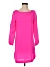 Mittoshop 100% Polyester Solid Pink Casual Dress Size S - photo 1