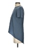 BCBGMAXAZRIA Blue Short Sleeve Top Size XXS - photo 5